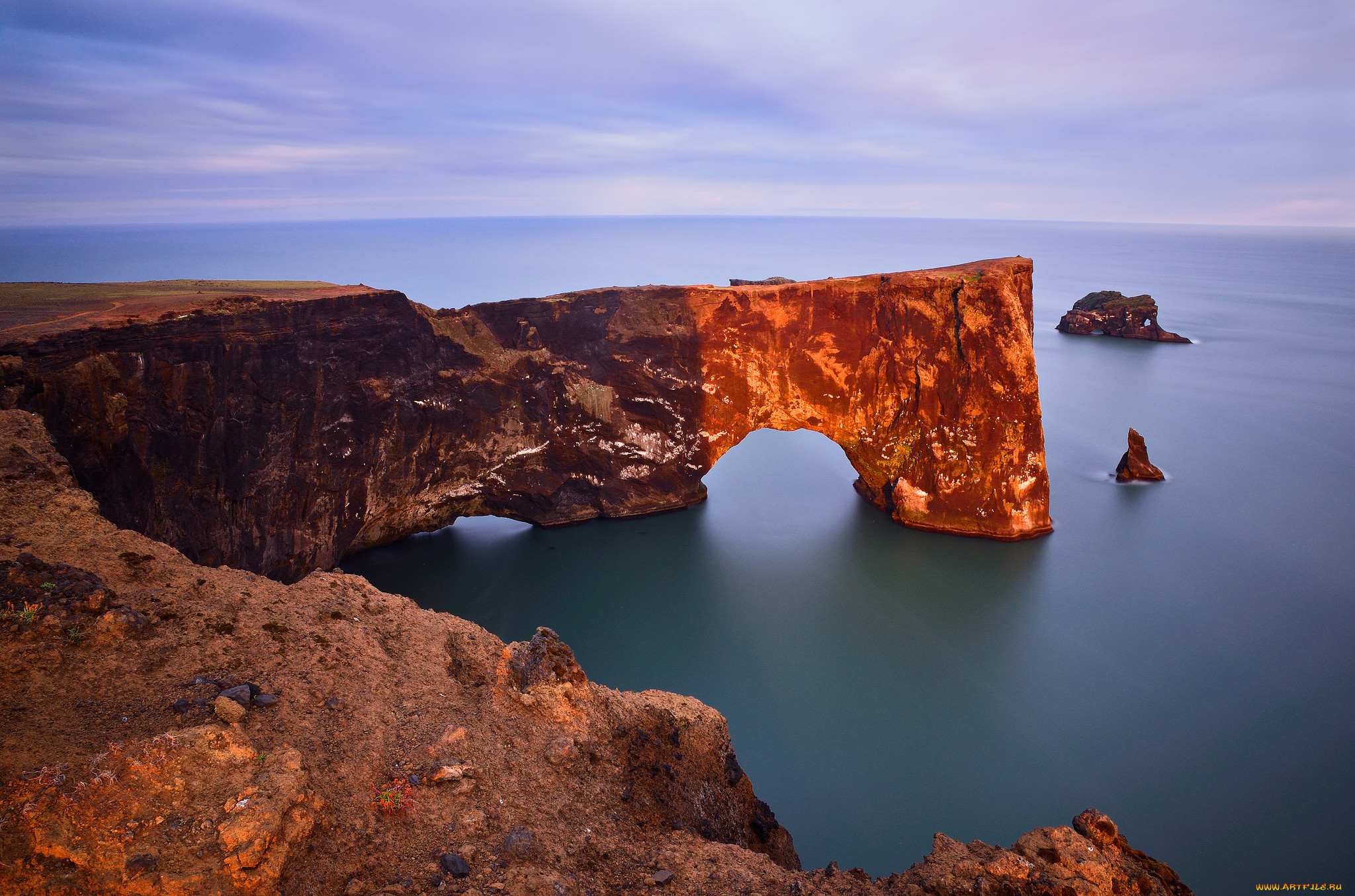 dyrholaey, arch, iceland, , , , , , , , , 